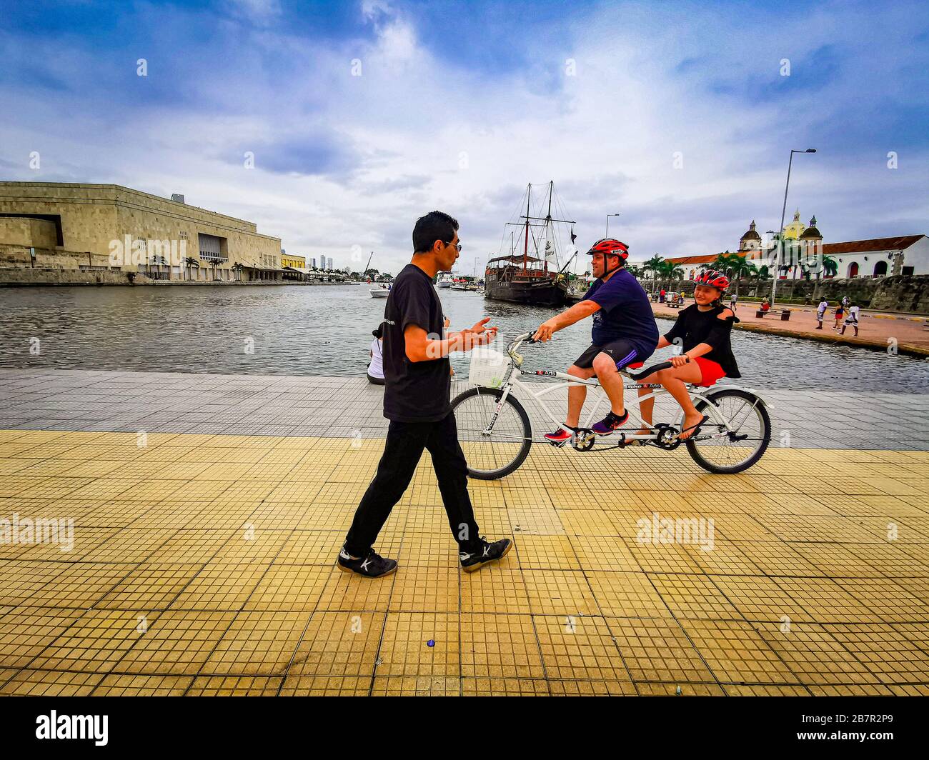 cartagena-colombia-november-12-2019-bicycle-at-the-streets-of-the