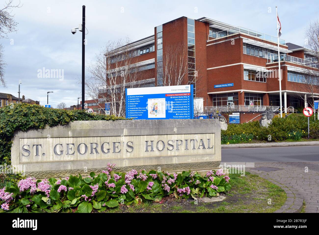 St. George's Hospital, Tooting High Resolution Stock Photography and ...