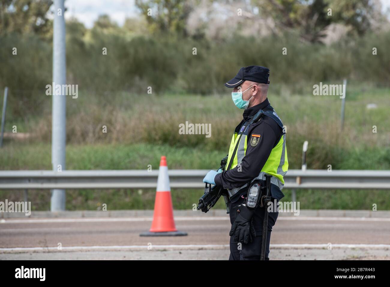 Spain portugal border control hi-res stock photography and images - Alamy
