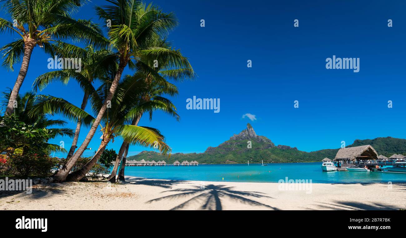 Panoramic view bora bora hi-res stock photography and images - Alamy