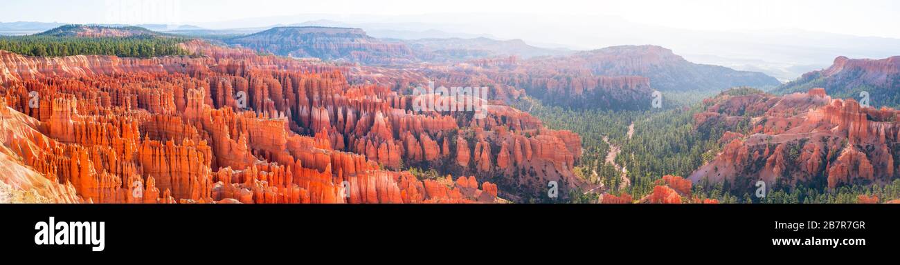 Bryce canyon national park at sunrise Stock Photo