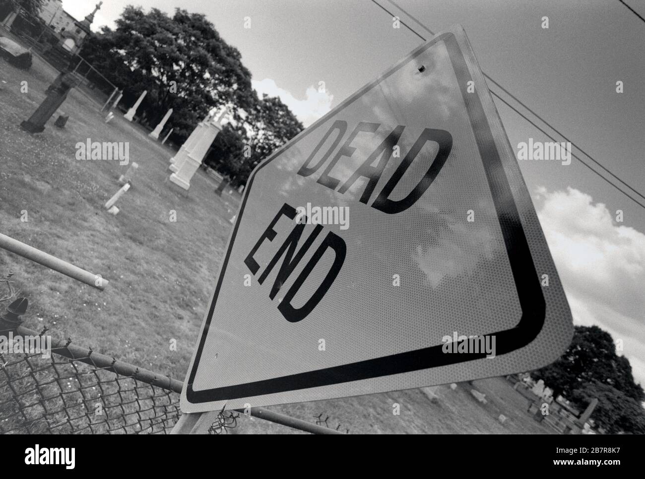dead end 1989 Stock Photo Alamy