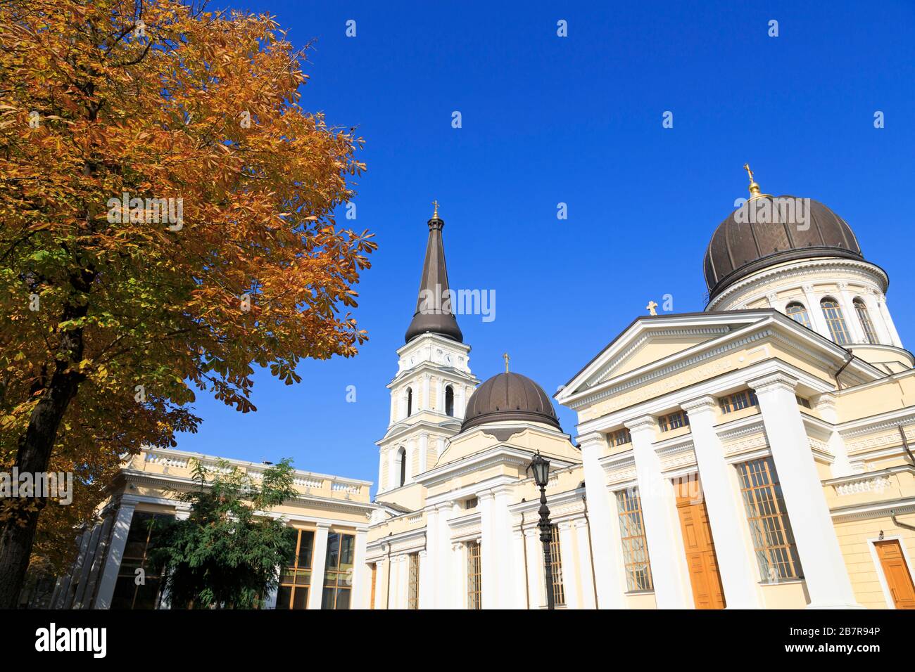 Preobrazhensky Cathedral,Odessa,Crimea,Ukraine,Eastern Europe Stock Photo