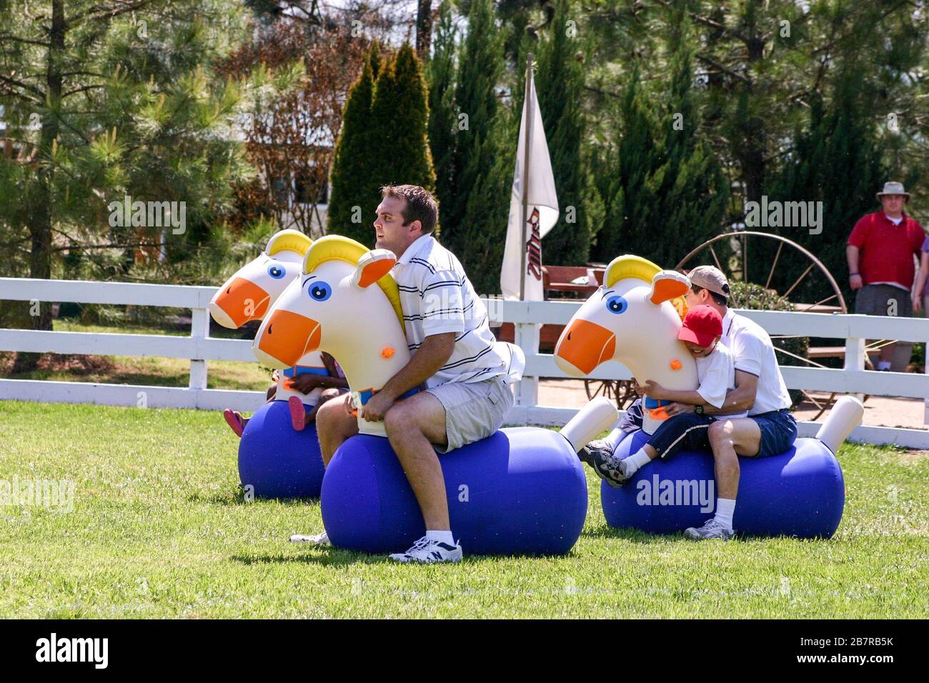 MEMPHIS, UNITED STATES Apr 21, 2007 Bounce Horse Race at Canale