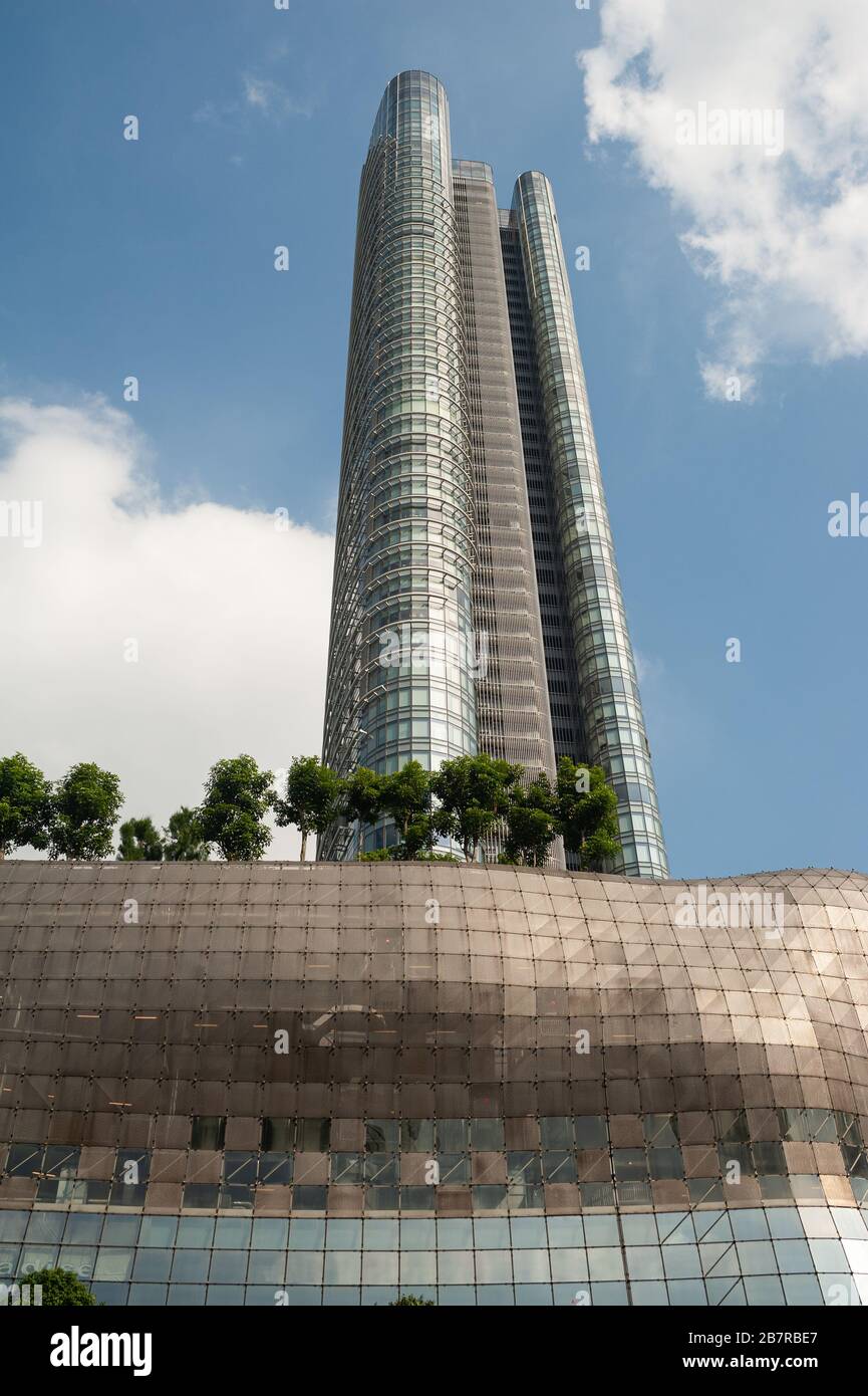 12.03.2020, Singapore, Republic of Singapore, Asia Modern skyscraper