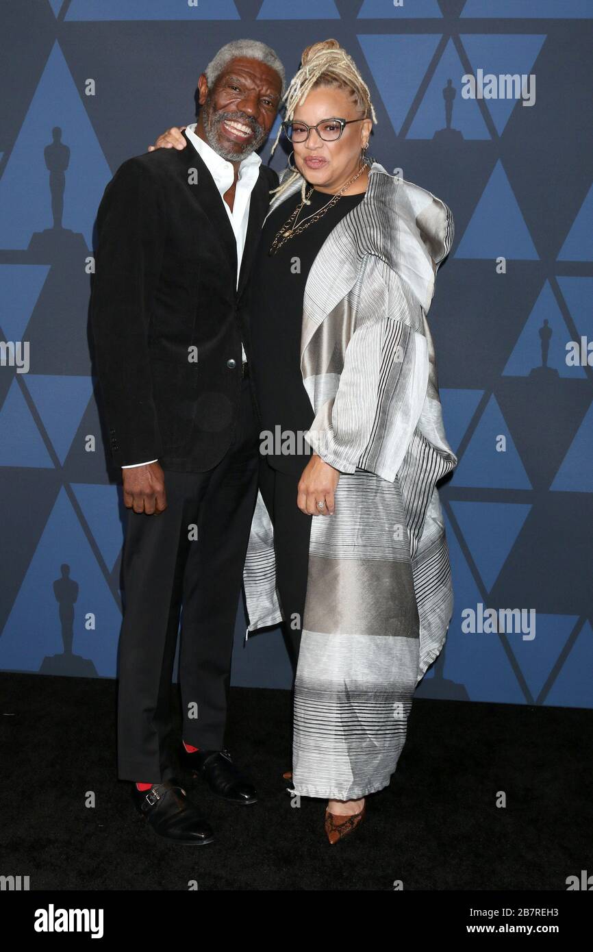 October 27, 2019, Los Angeles, CA, USA: LOS ANGELES - OCT 27:  Vondie Curtis-Hall, Kasi Lemmons at the Governors Awards at the Dolby Theater on October 27, 2019 in Los Angeles, CA (Credit Image: © Kay Blake/ZUMA Wire) Stock Photo