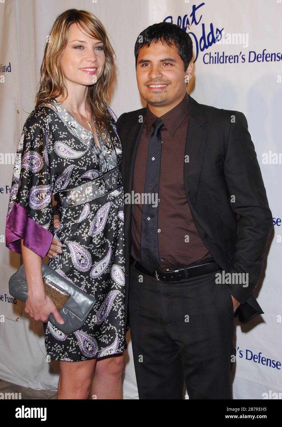 Michael pena and brie shaffer hi-res stock photography and images - Alamy