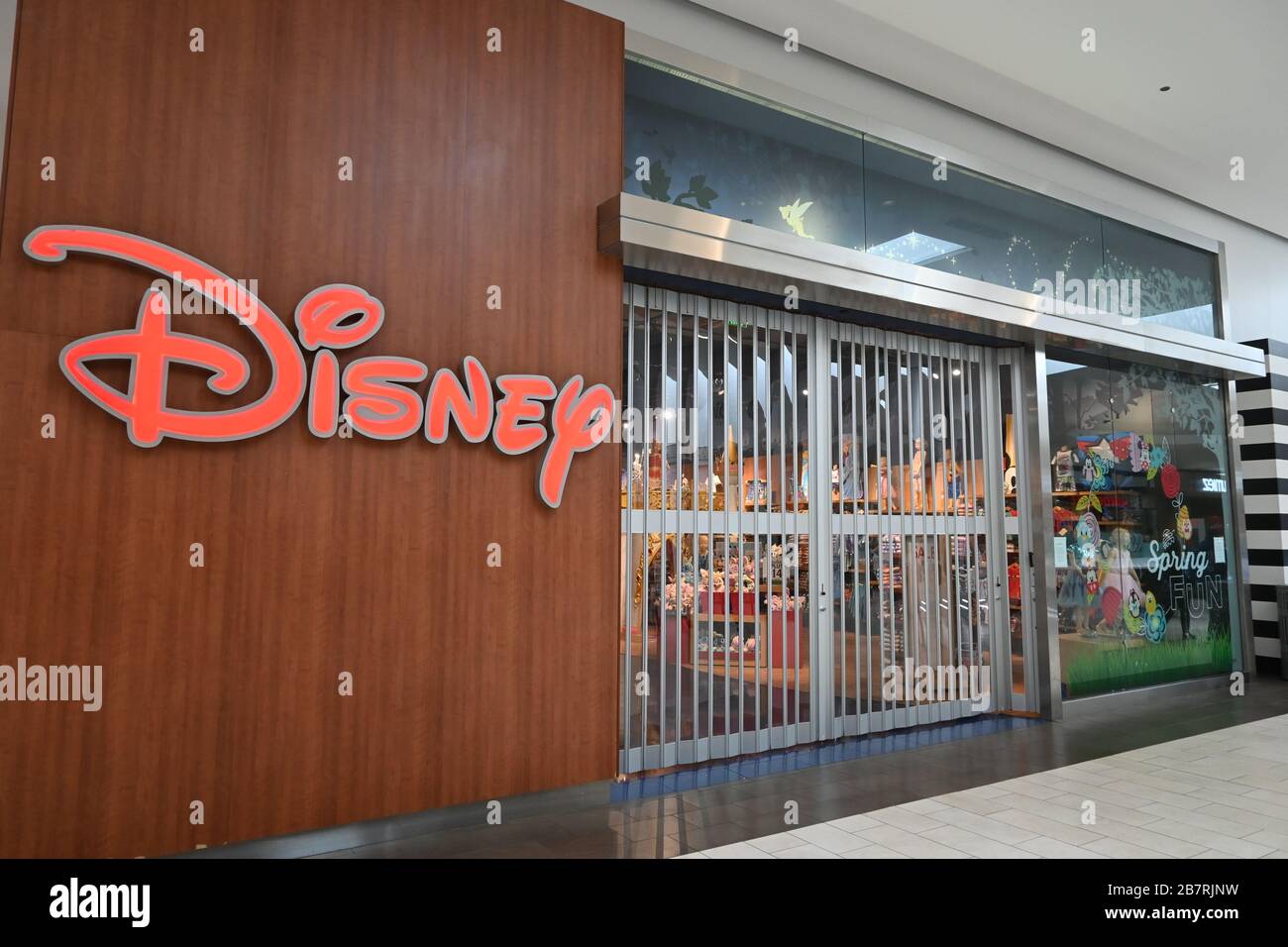 General Overall View Of The Closed Disney Store At The Los Cerritos Center Mall Tuesday March 17 2020 In Cerritos Calif The Shopping Center Has Reduced Hours And Stores Have Closed Because Of The Coronavirus Covid 19 Pandemic Outbreak Photo By General Overall View Of The Closed Disney Store At The Los Cerritos Center Mall Tuesday March 17 2020 In Cerritos Calif The Shopping Center Has Reduced Hours And Stores Have Closed Because Of The Coronavirus Covid 19 Pandemic Outbreak Photo By