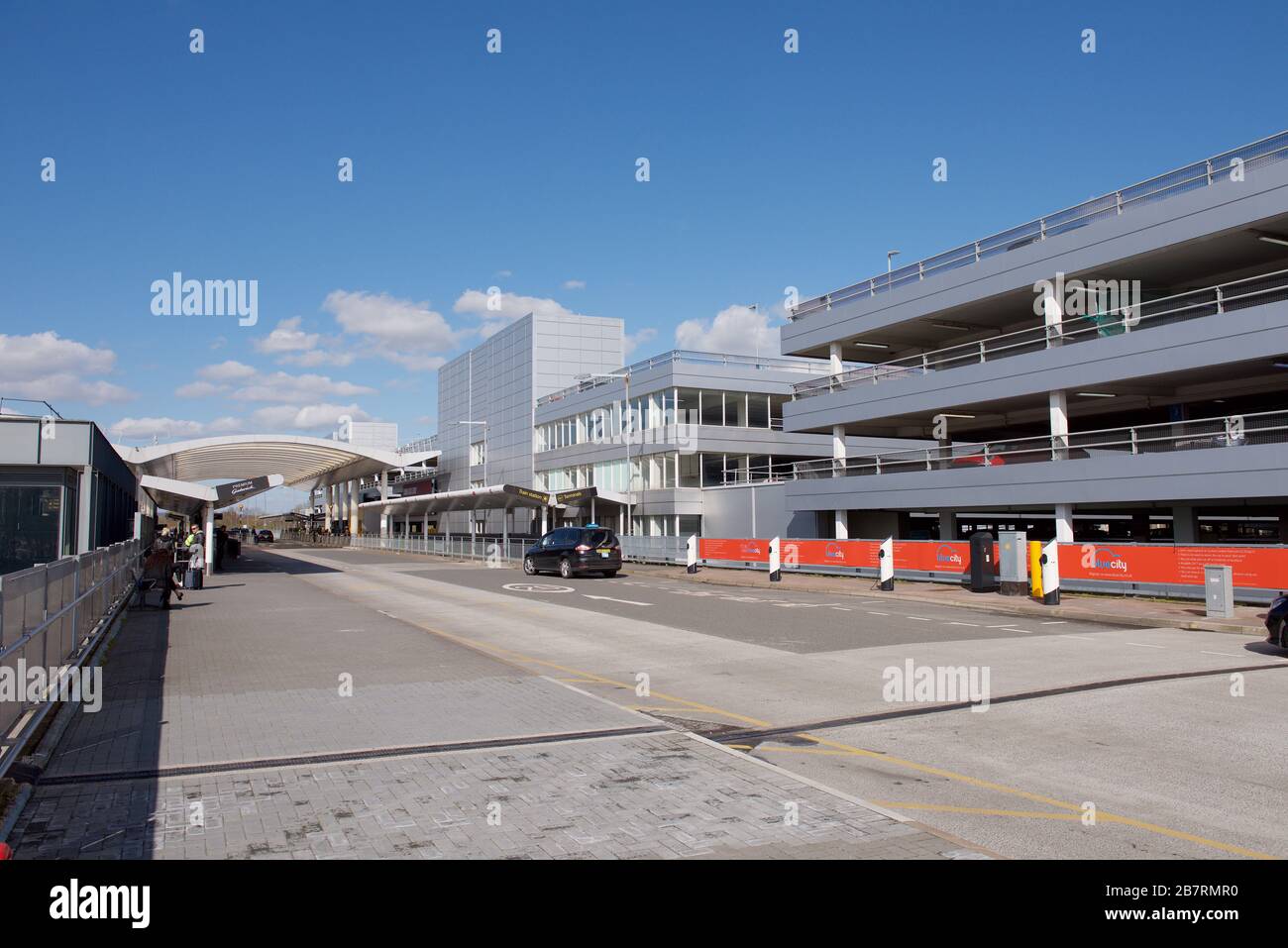 South terminal at Gatwick Airport, South terminal, London Stock Photo