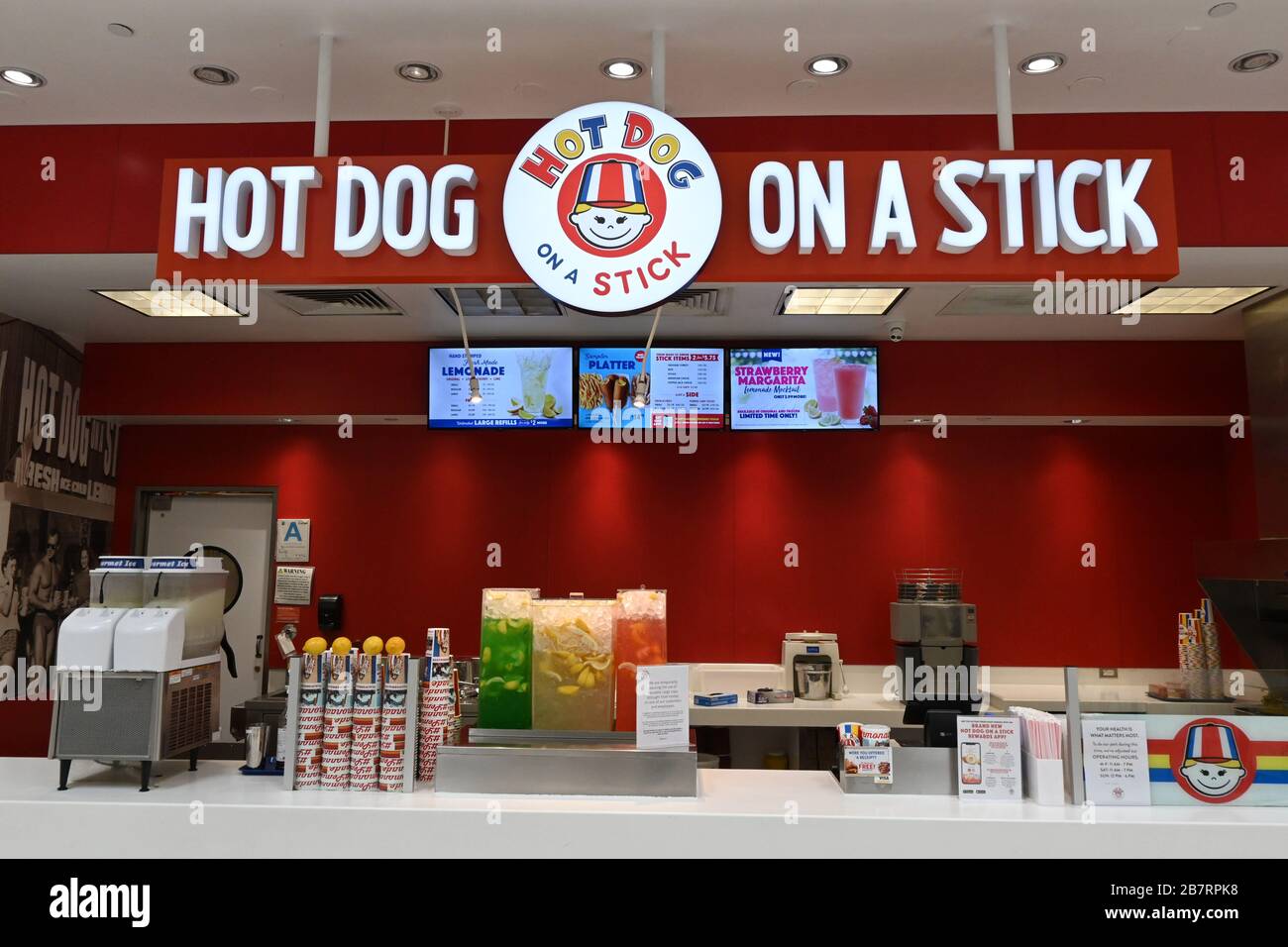 Hot dog on a stick los angeles hires stock photography and images Alamy