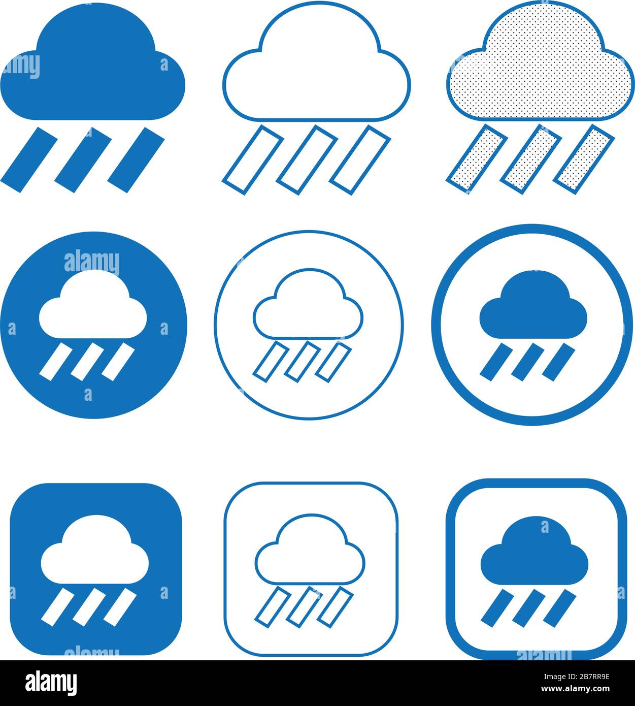 Simple Cloud icon sign for web and app Stock Vector Image & Art - Alamy