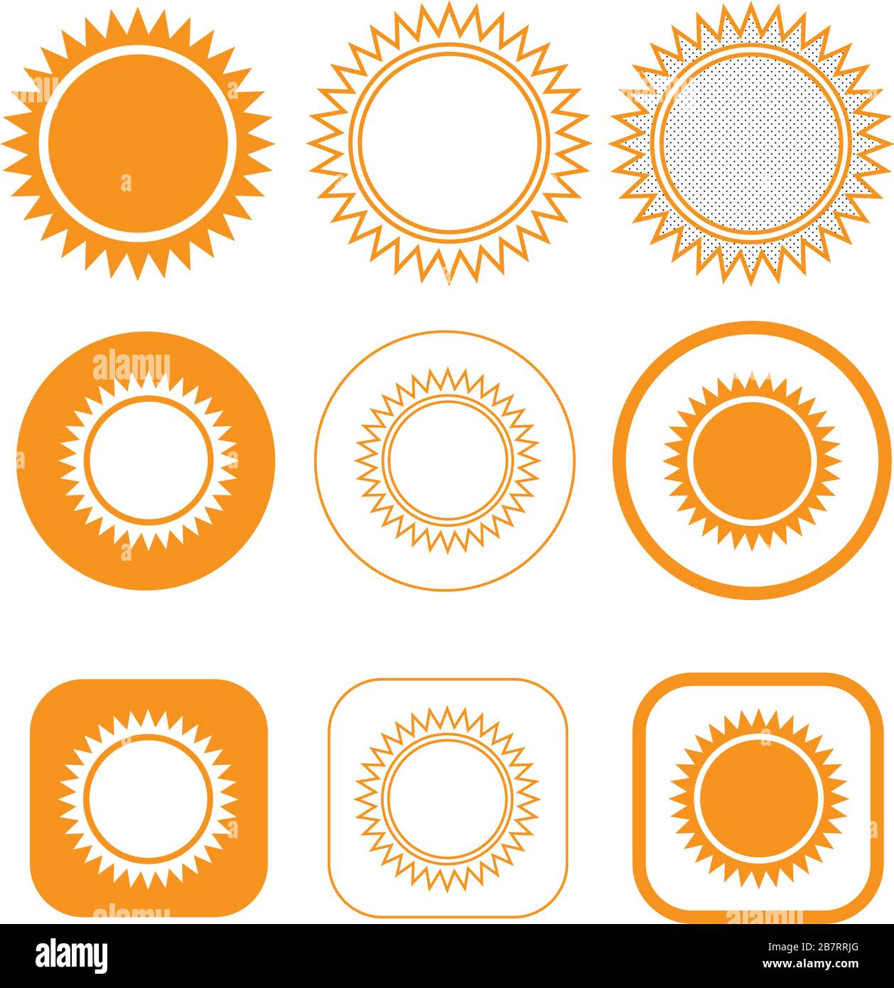 simple sun icon sign design Stock Vector Image & Art - Alamy