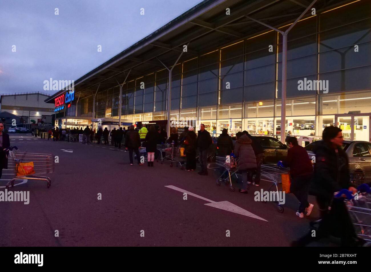 Tesco express line hires stock photography and images Alamy