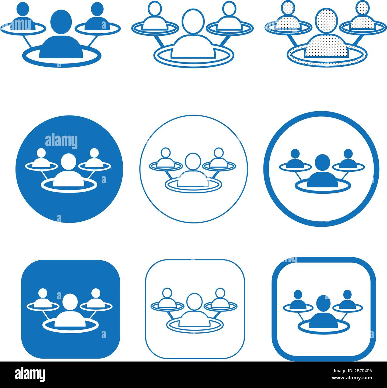 Marketing share icon simple Stock Vector Images - Alamy