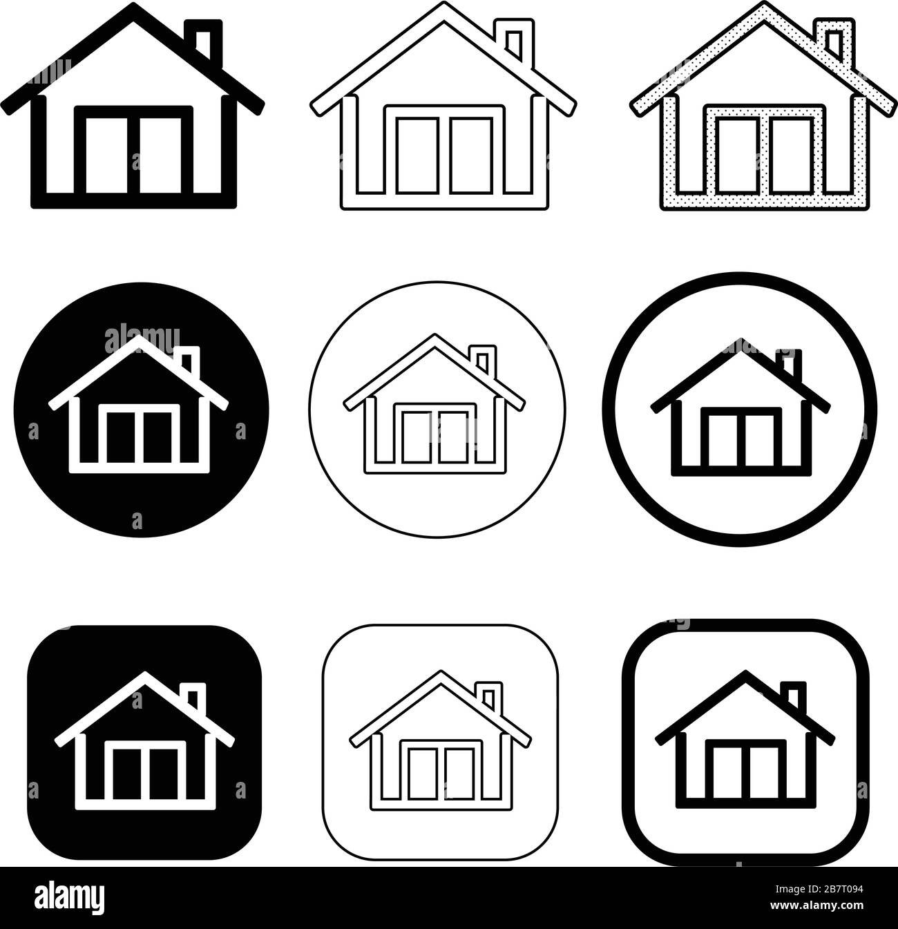 Simple home icon sign design Stock Vector Image & Art Alamy