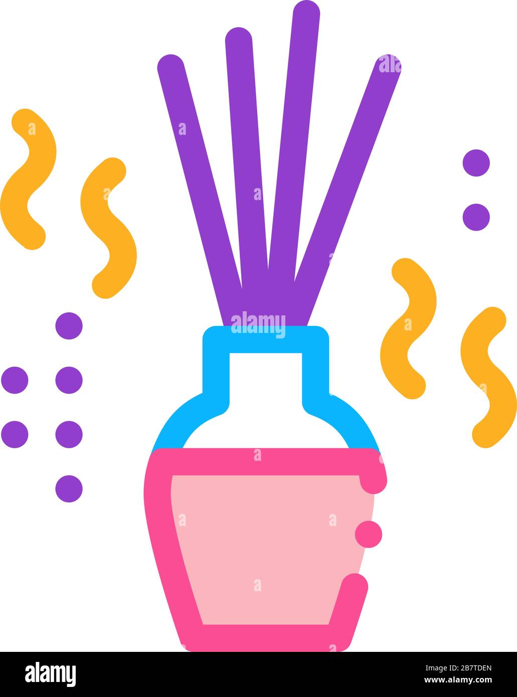 Aroma Sticks Icon Vector Outline Illustration Stock Vector Image & Art ...