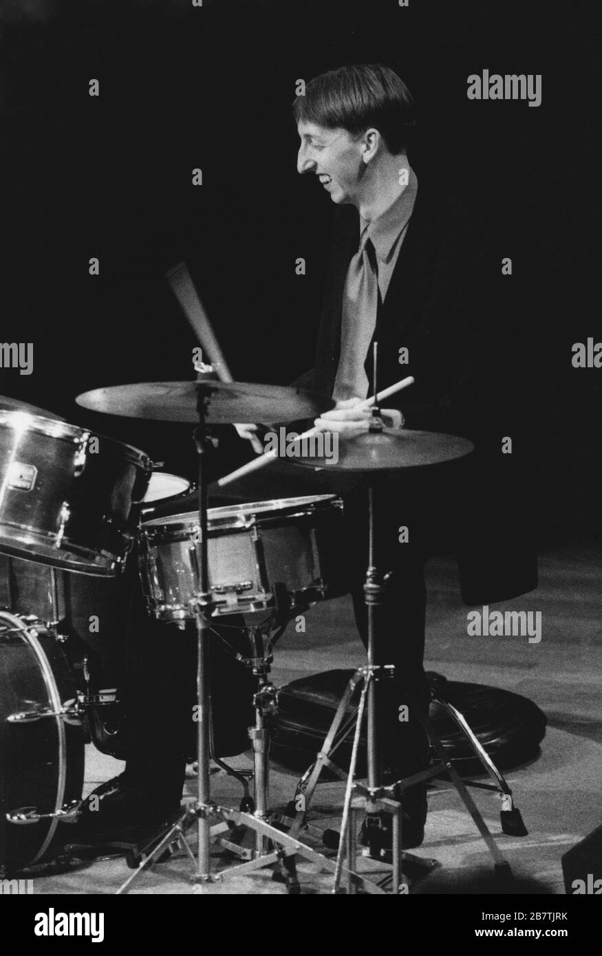 Steve Brown,  Brecon Jazz Festival, Powys, Wales, 2000. Stock Photo