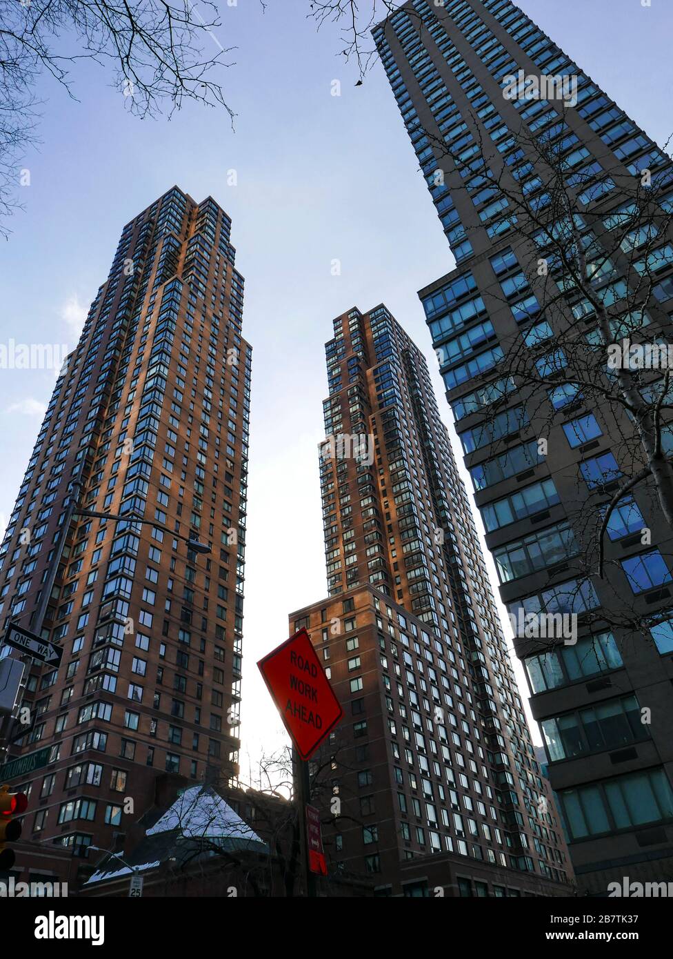Skyscrapers, New York City, New York, USA Stock Photo