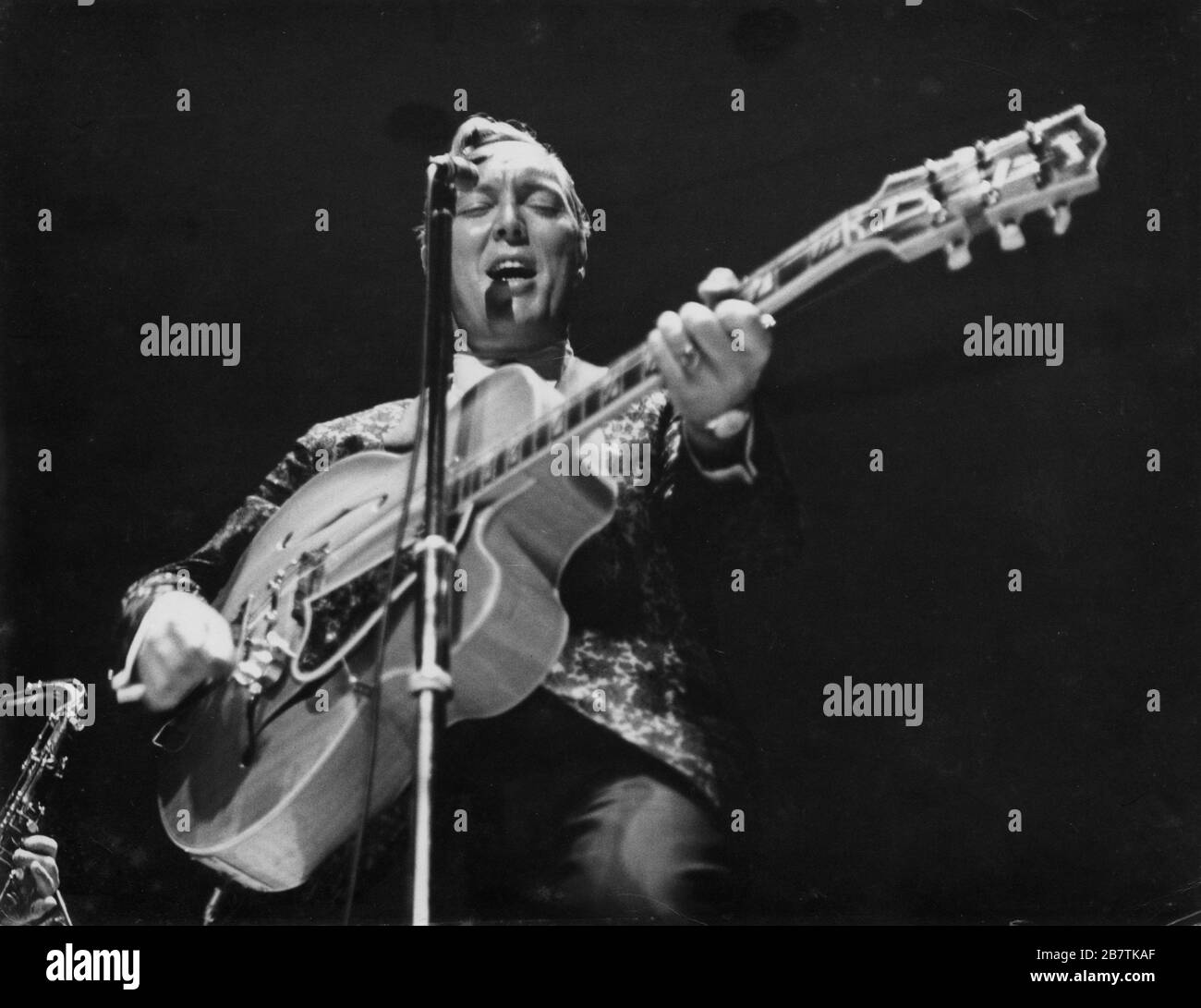 Bill Haley, Fairfield Hall, Croydon, London, 1964. Stock Photo