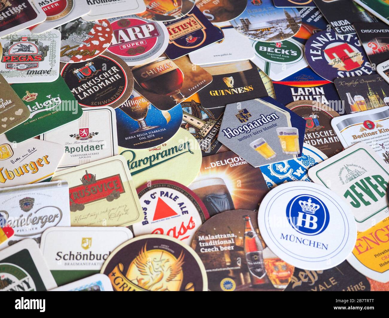 Beer mats collection hires stock photography and images Alamy