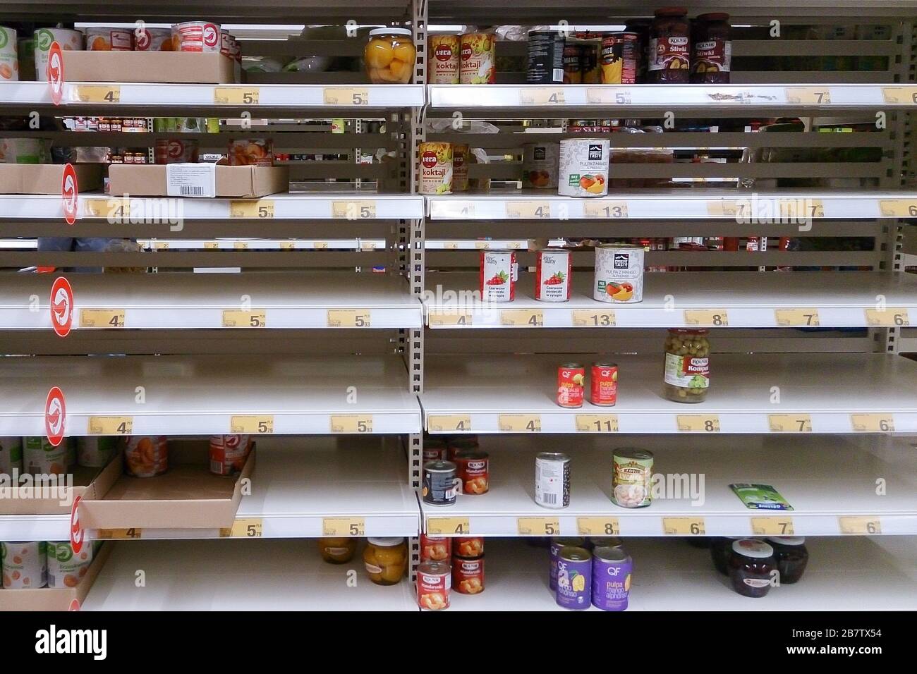 Empty shop shelves hires stock photography and images Alamy