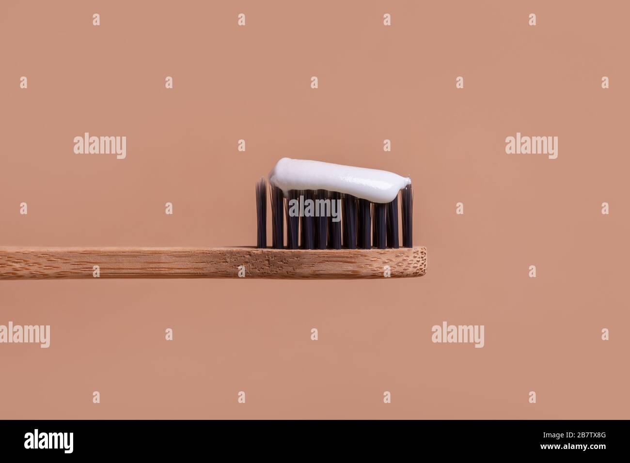 Toothbrush toothpaste side view hi-res stock photography and images - Alamy