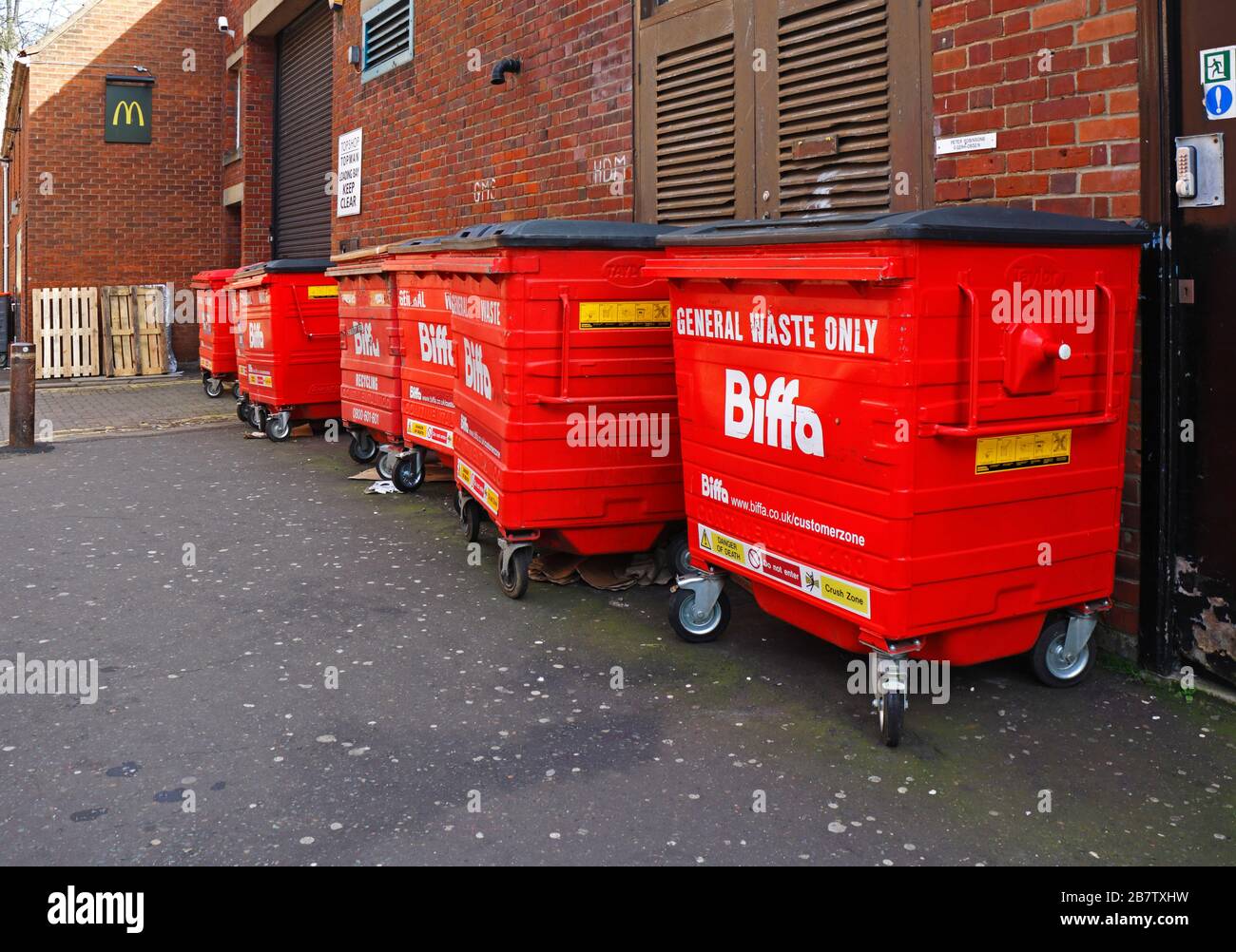 Biffa waste disposal bins hires stock photography and images Alamy