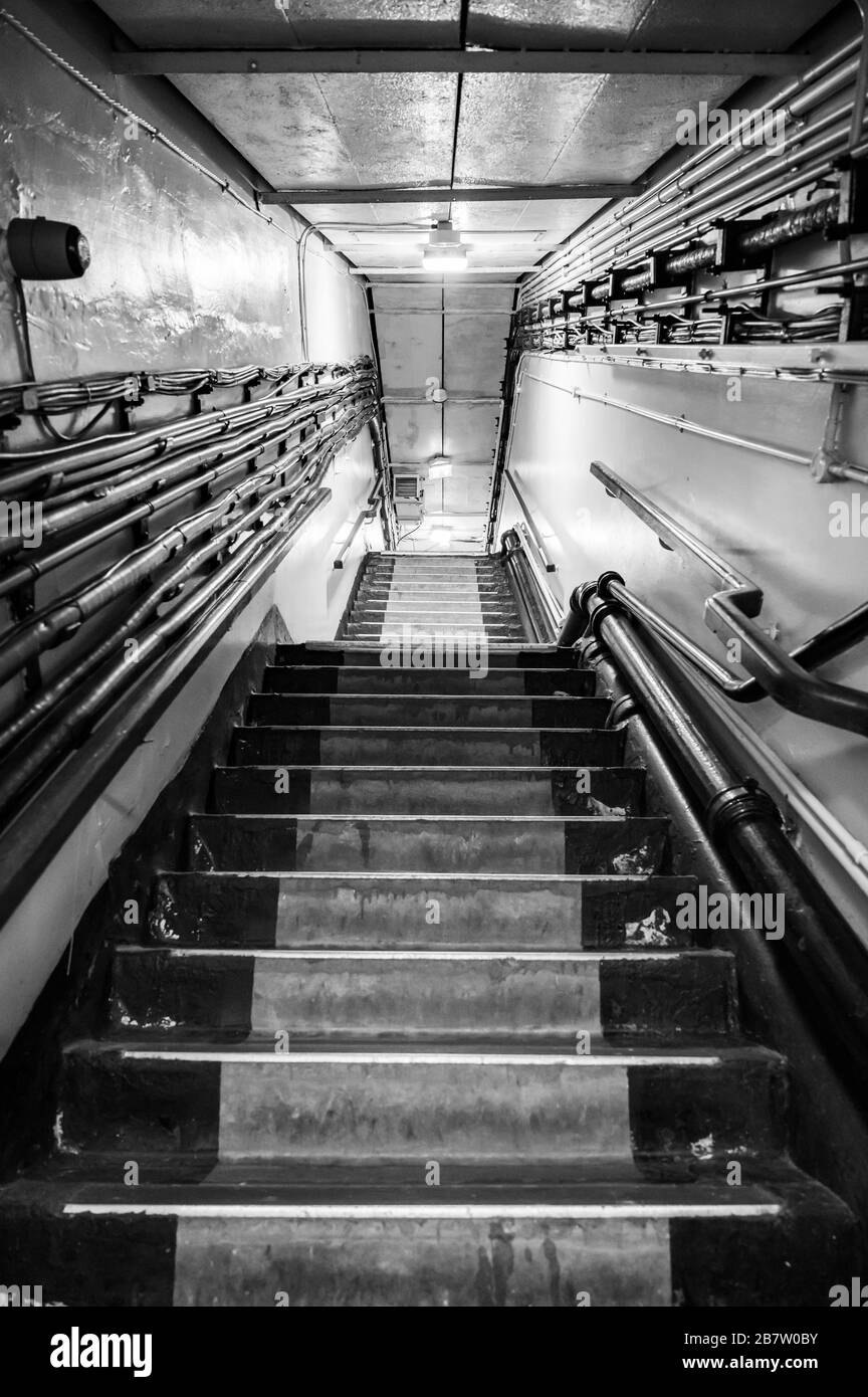 Communication bunker Black and White Stock Photos & Images - Alamy