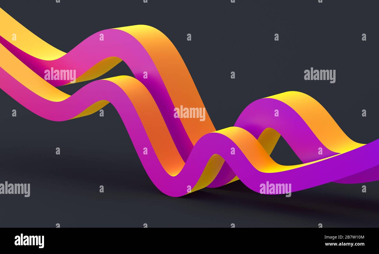 Abstract 3d render, minimalistic background, modern graphic design ...