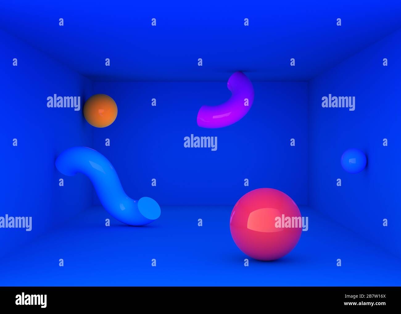 Abstract 3d render, minimalistic background, modern graphic design ...
