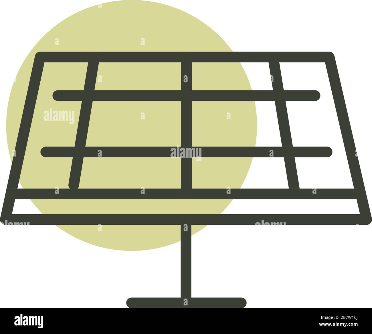 solar panel renewable alternative sustainable energy vector ...