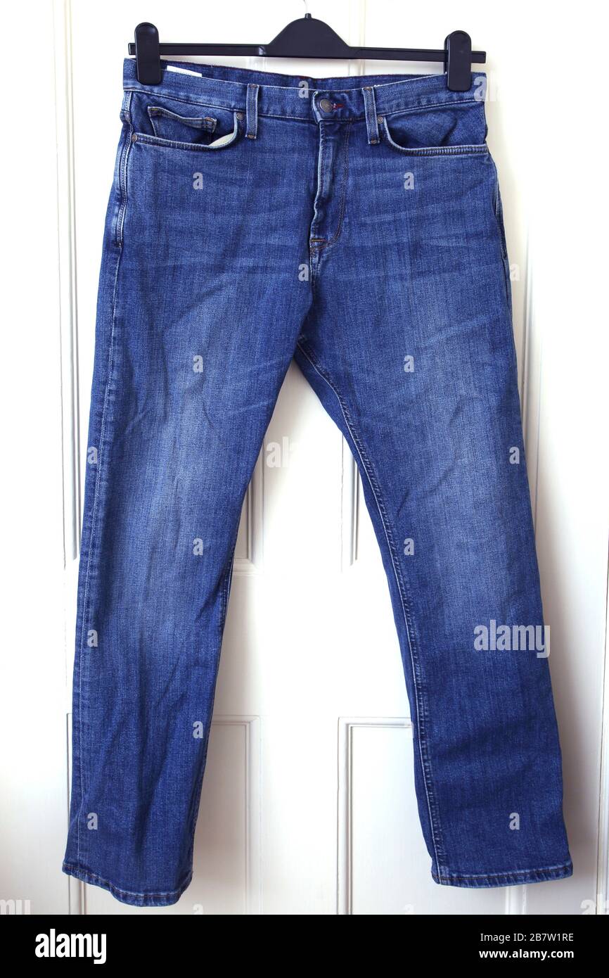 Men's Blue Harbour Straight Leg Jeans Stock Photo - Alamy
