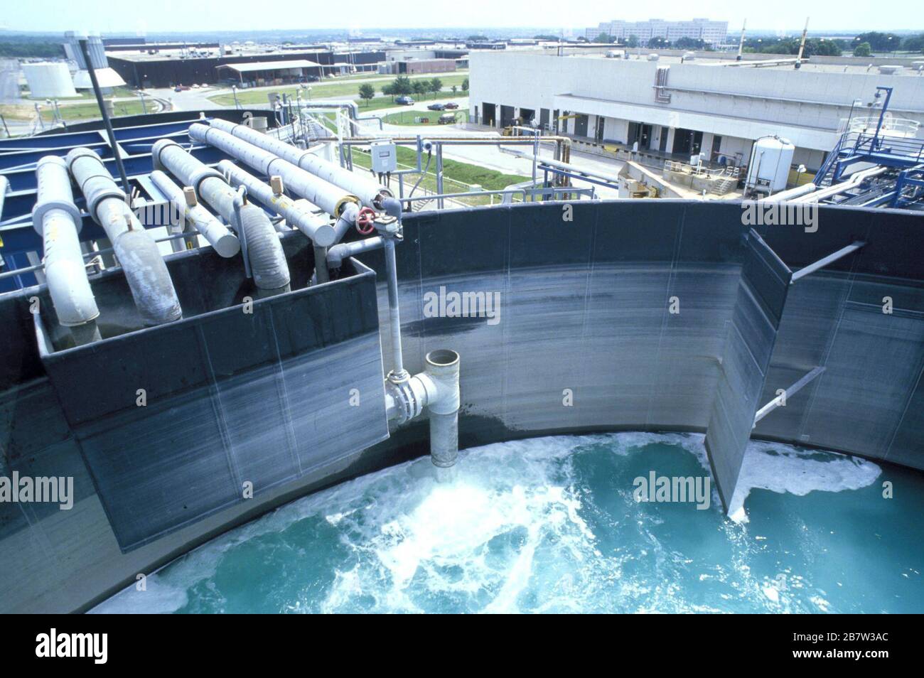 Austin, Texas USA Industrial water treatment facility at IBM