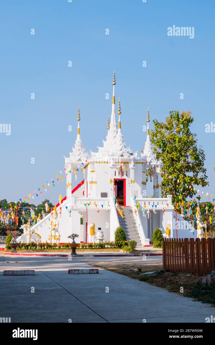 Wat Koh Walukaram, Lampang, northern Thailand Stock Photo