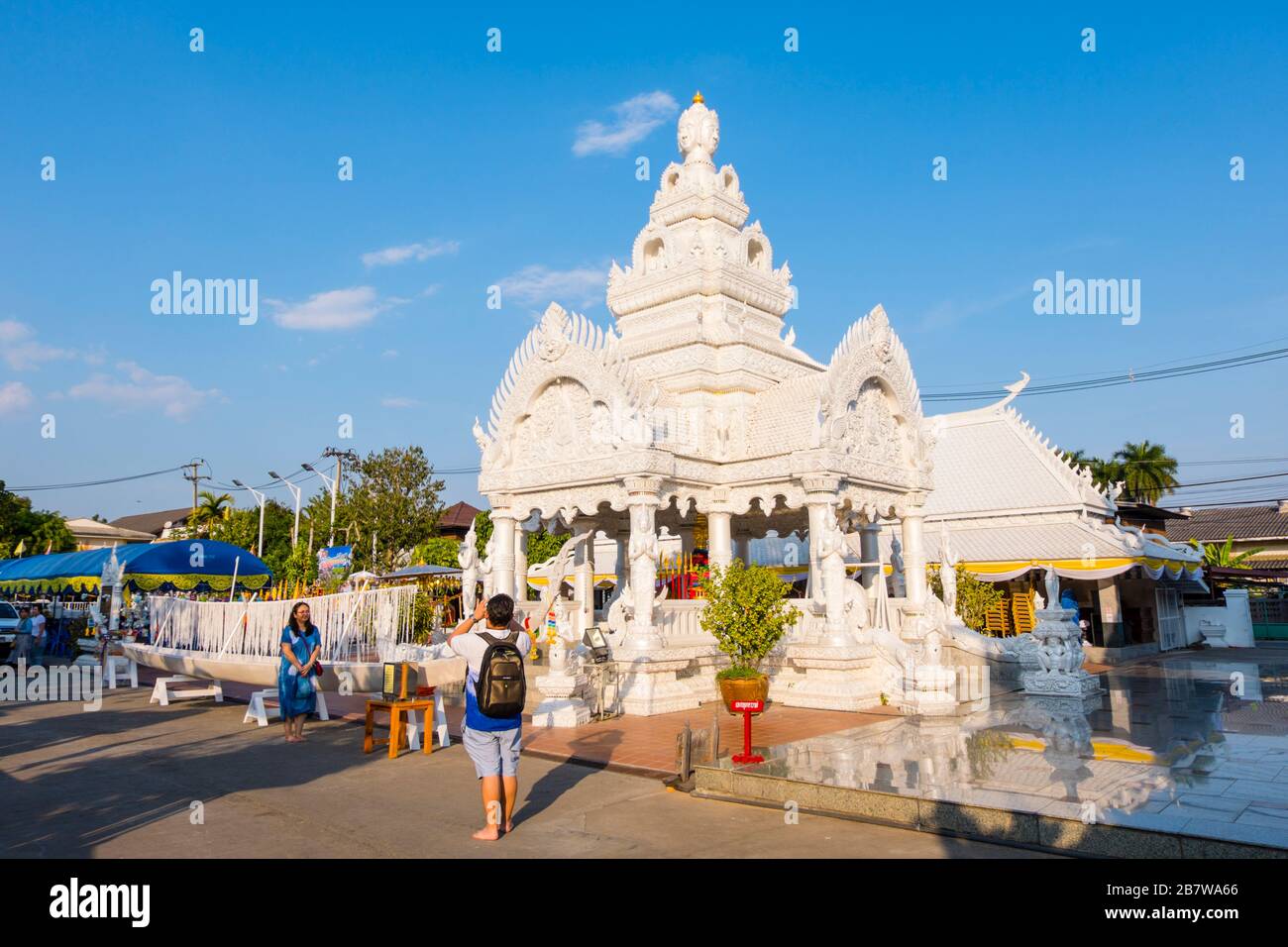 Wat Ming Muang, Nan, northern Thailand Stock Photo