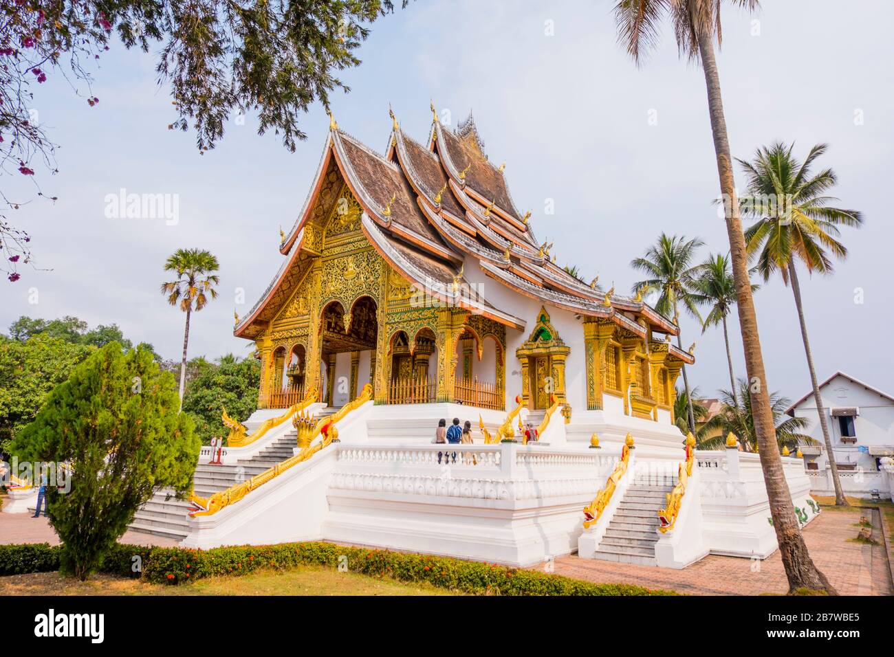 Haw Pha Bang, Luang Prabang, Laos Stock Photo
