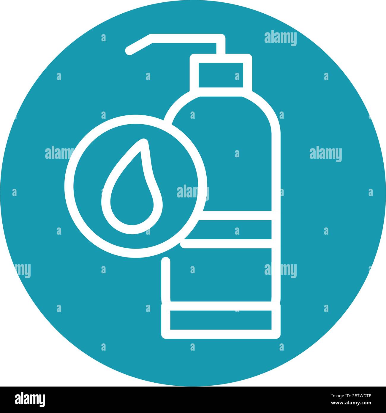 virus covid 19 pandemic antibacterial bottle vector illustration block ...