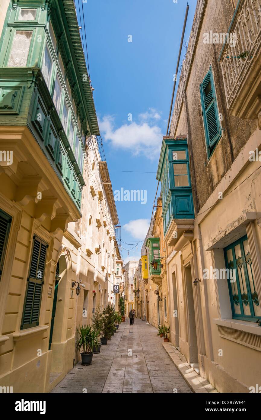 Streets in Rabat, Malta Stock Photo Alamy