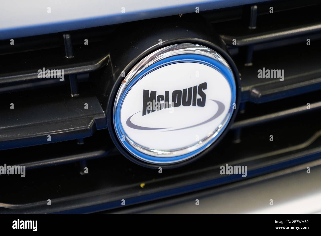 Bordeaux , Aquitaine / France 11 07 2019 mclouis campervan sign