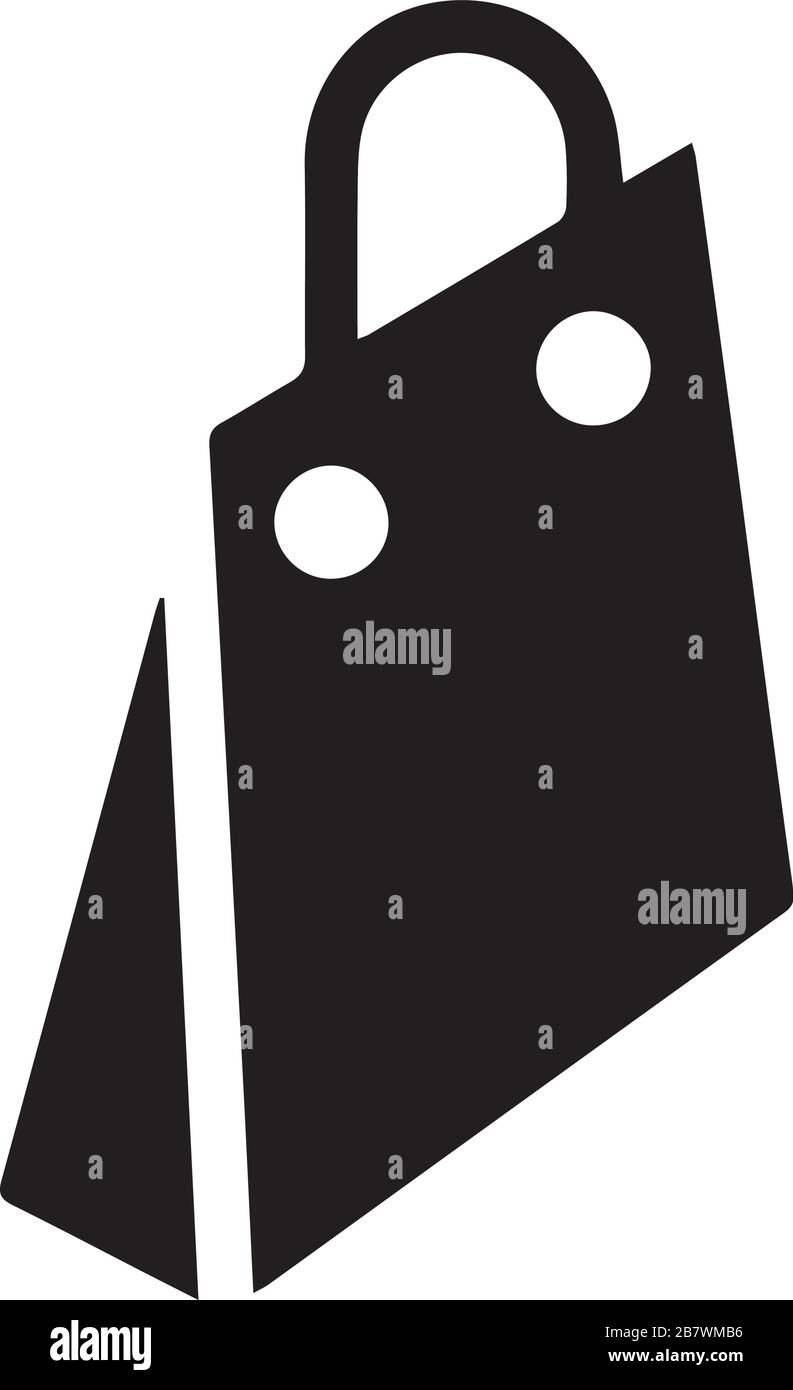 Bag shopping vector isolated icons Stock Vector Image & Art - Alamy