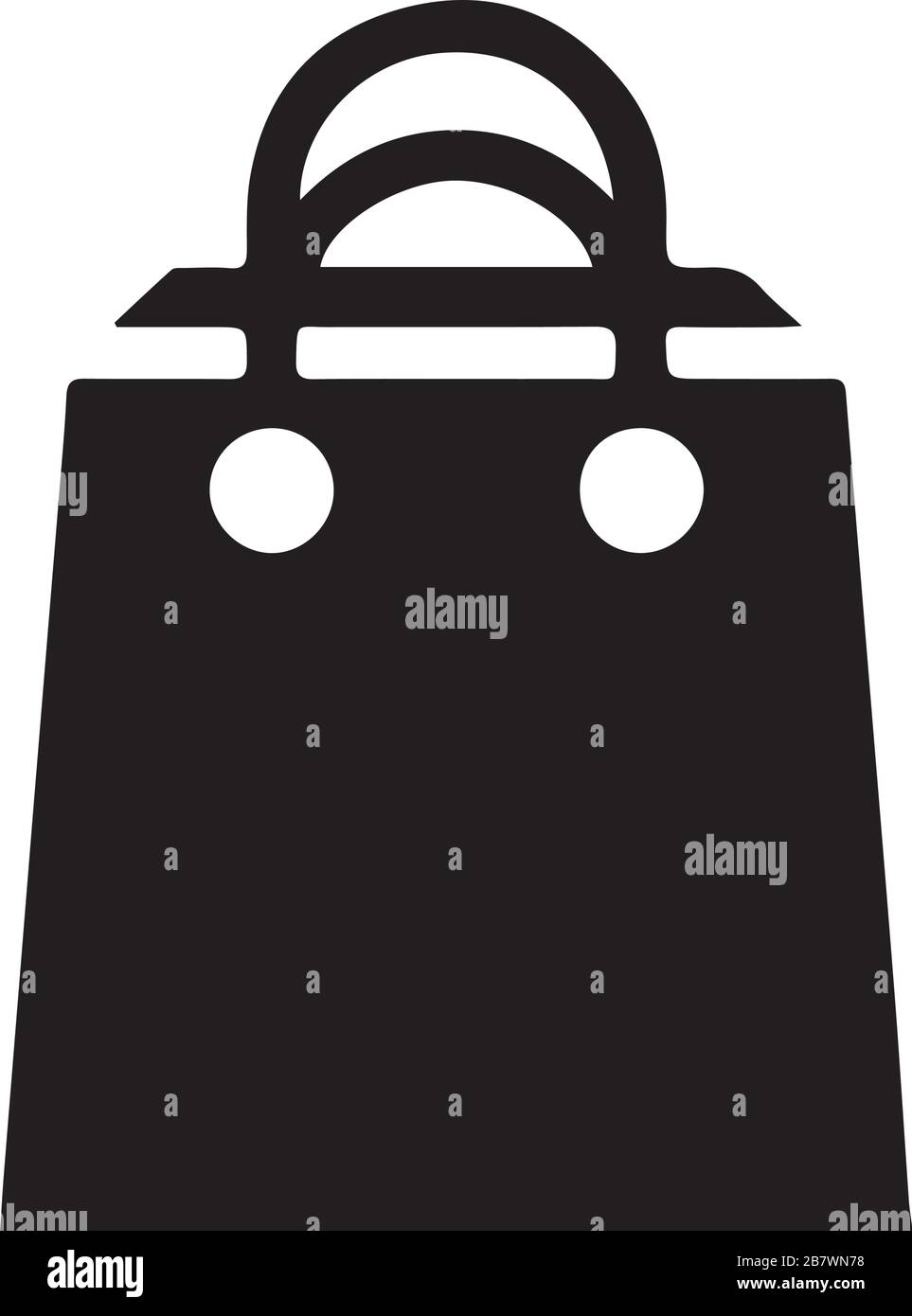 Bag shopping vector isolated icons Stock Vector Image & Art - Alamy