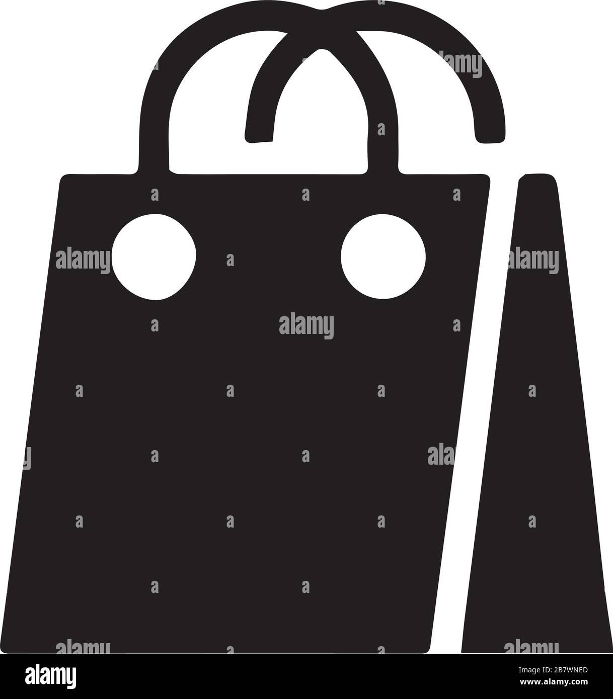Bag shopping vector isolated icons Stock Vector Image & Art - Alamy