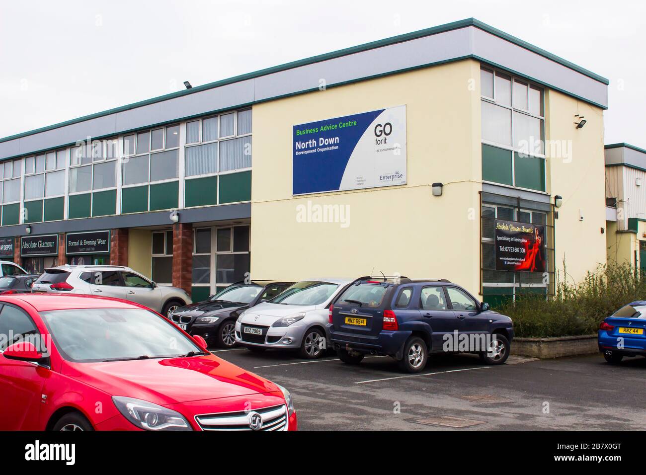 18 March 2010 The offices of the North Down Business Development Organisation in innotec drive Bangor County Down Northern Ireland Stock Photo
