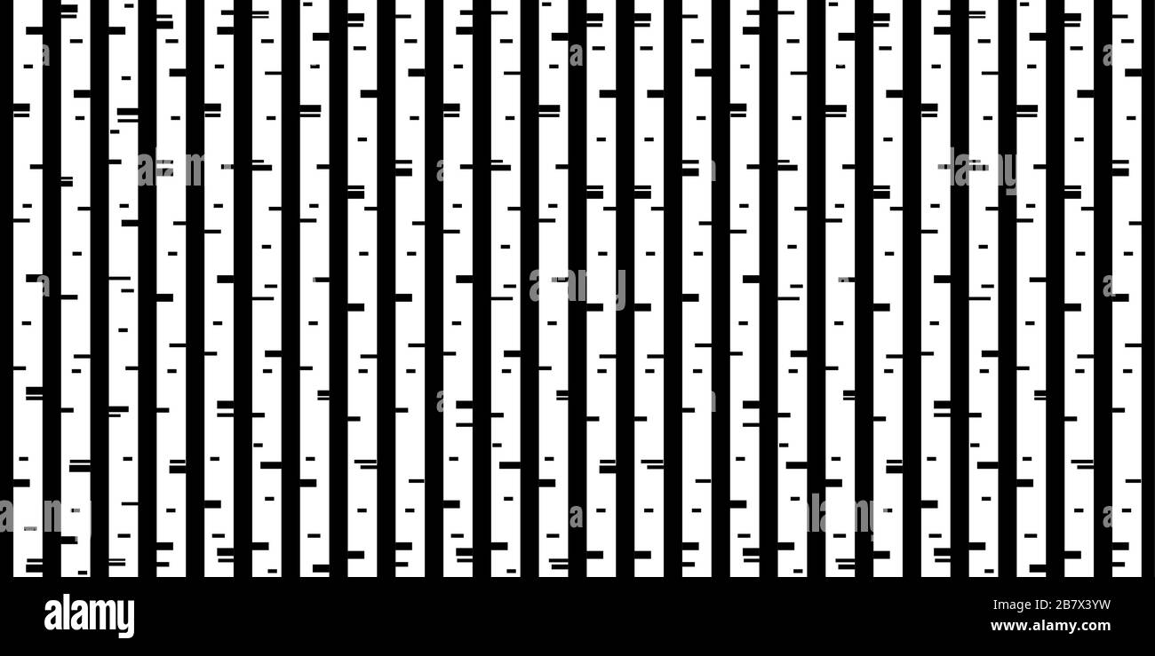 Abstract background of lines and geometric shapes. Black and white ...