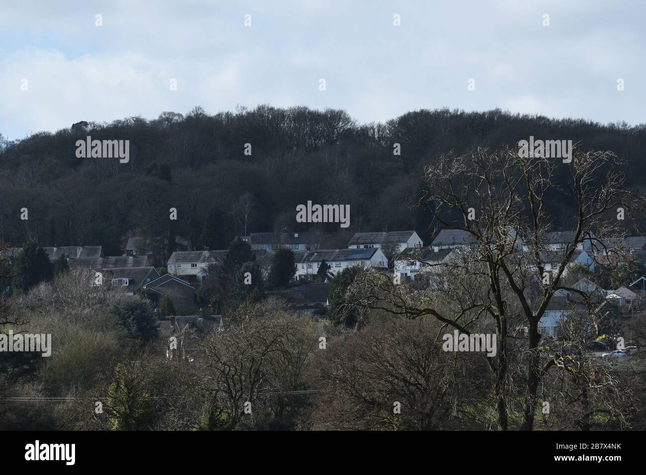 view looking towards woodhouse eaves leicestershire Stock Photo
