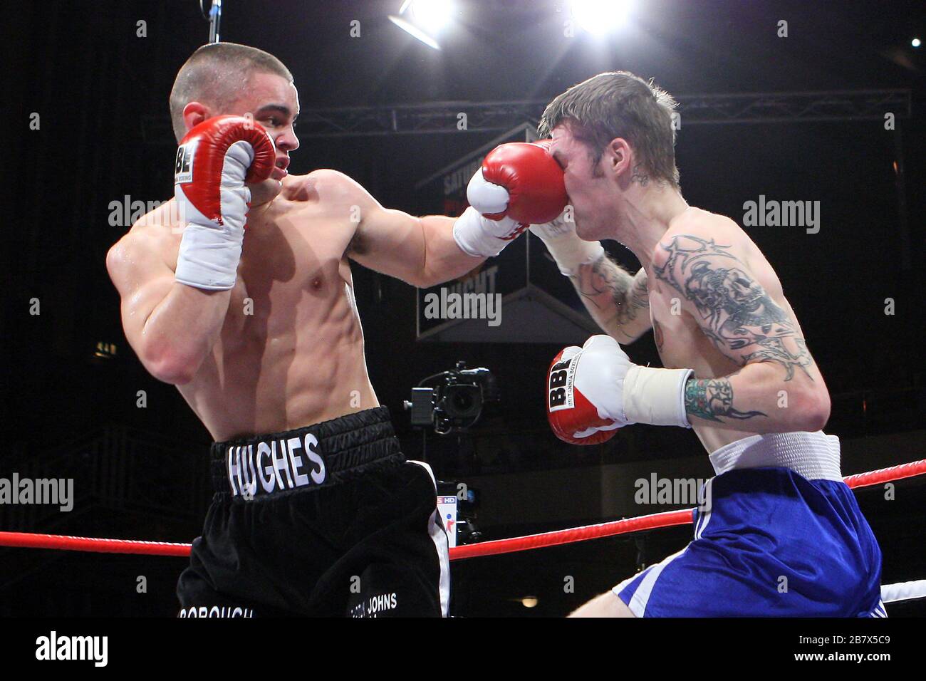 David Price (red shorts) defeats Raman Sukhaterin in a Heavyweight boxing  contest at the Troxy, Limehouse, promoted by Frank Maloney Stock Photo -  Alamy