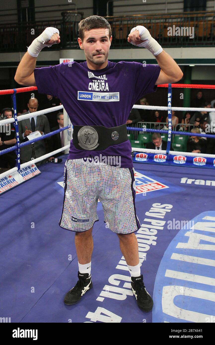 Steve O Meara Silver Shorts Defeats Nathan Weisse In A Lightmiddleweight Boxing Contest For The Southern Area Title At York Hall Bethnal Green Pro Stock Photo Alamy