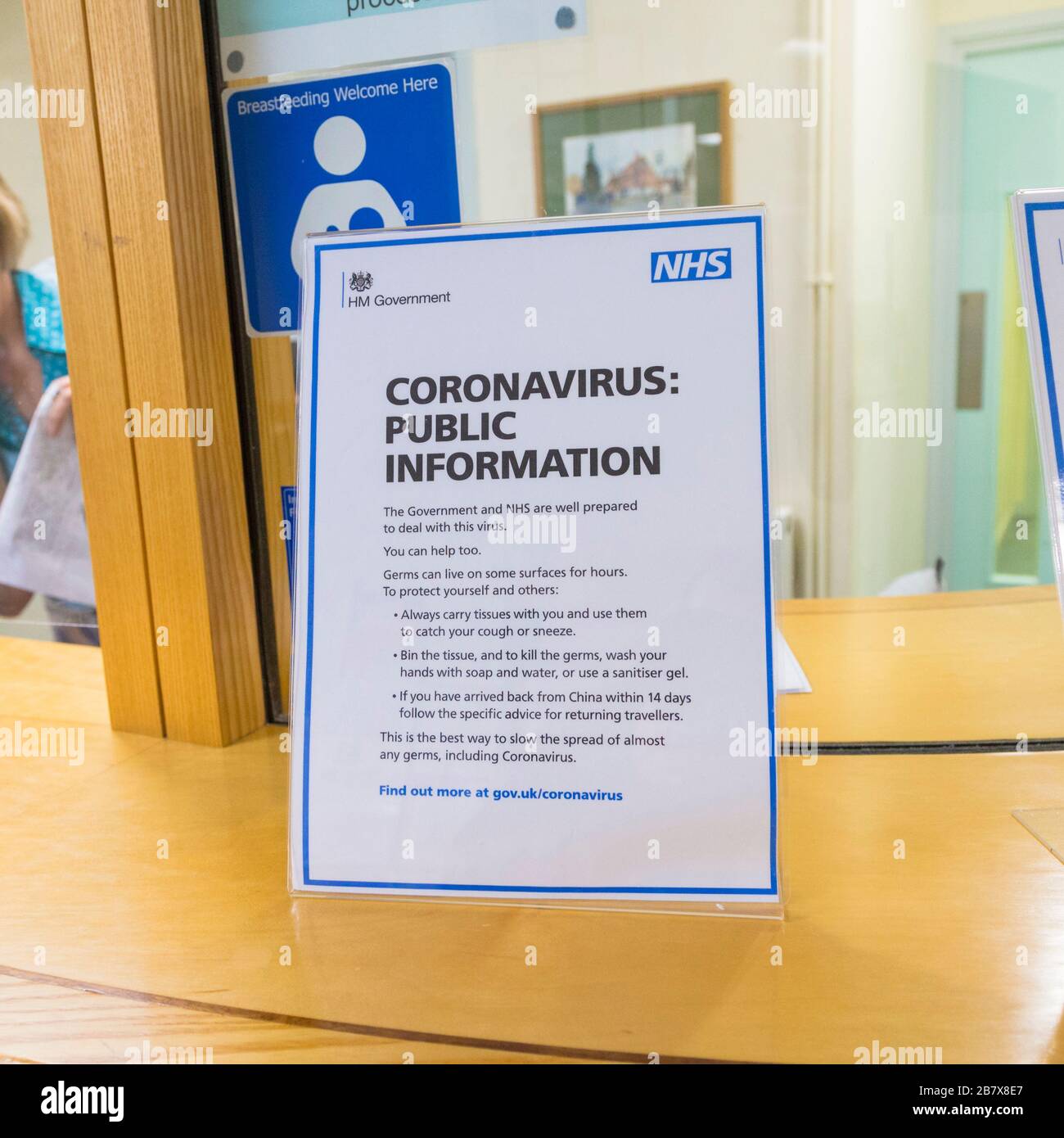 Gp surgery sign covid hires stock photography and images Alamy