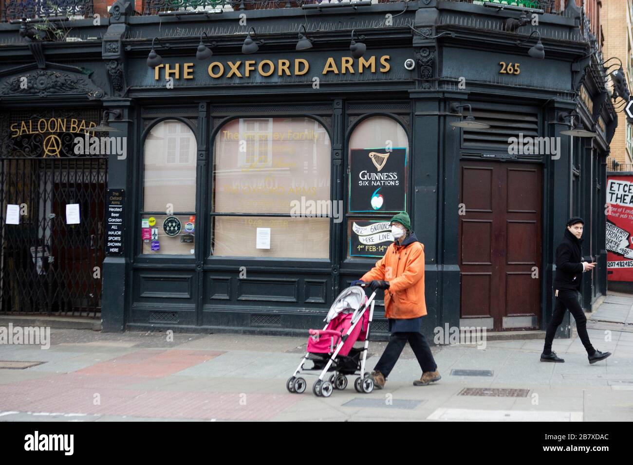 Camden Pub Closure London due to Coronavirus Stock Photo