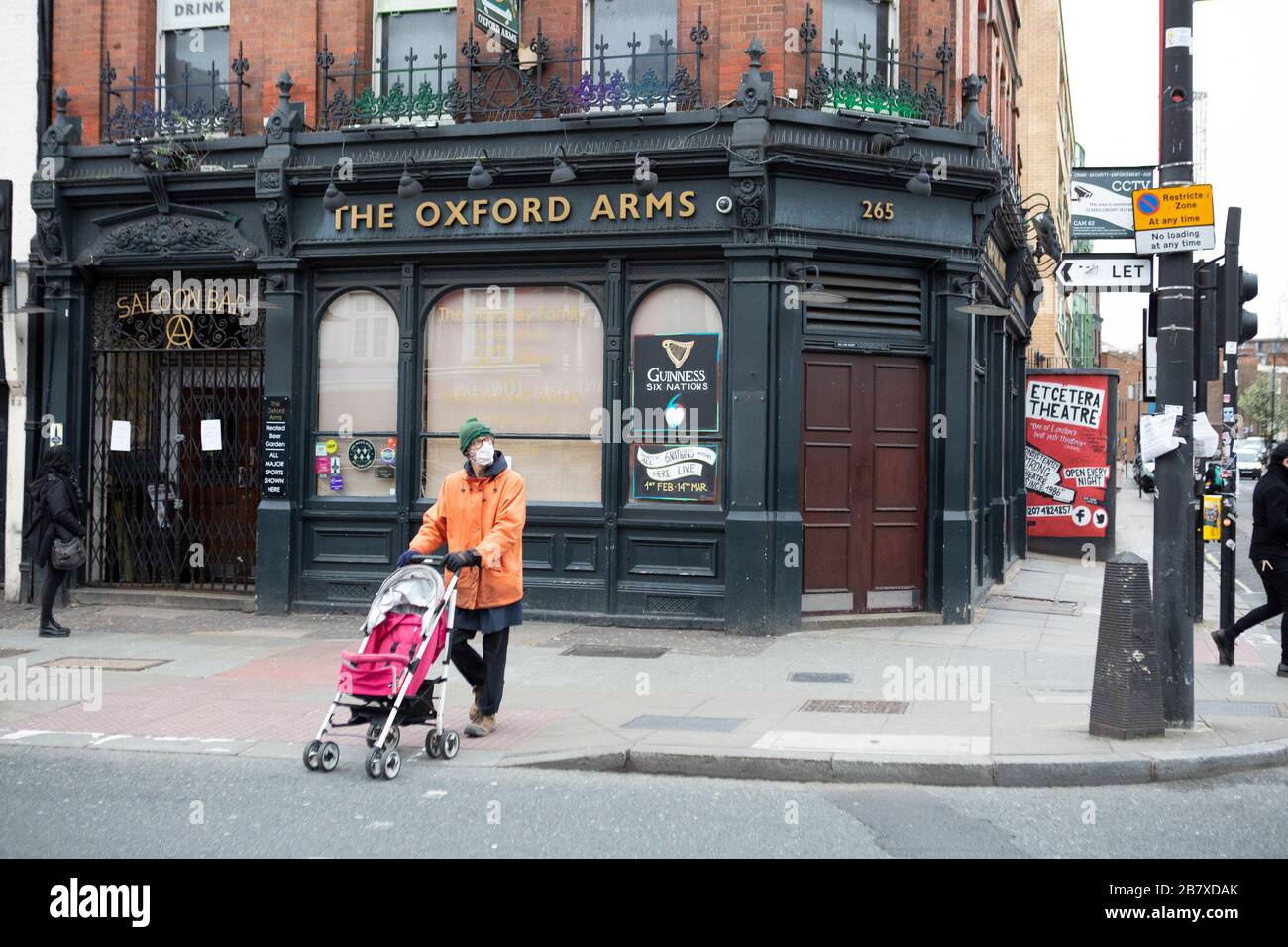 Camden Pub Closure London due to Coronavirus Stock Photo